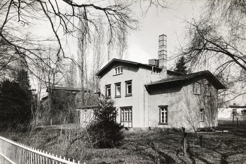 Villa in Abtnaundorf Anfang der 1990er Jahre